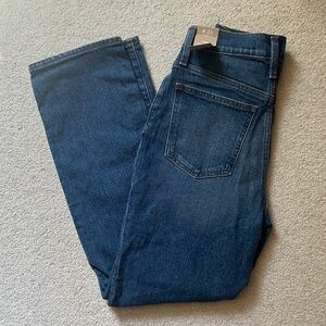 Madewell perfect vintage straight jeans mayfield wash